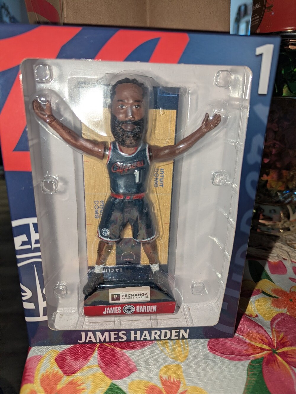 James Harden Los Angeles Clippers Bobblehead 2024-25, Brand New, Never Opened
